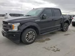 Salvage cars for sale at Grand Prairie, TX auction: 2018 Ford F150 Supercrew