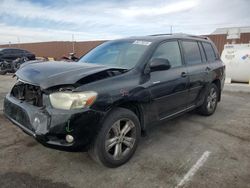 Salvage cars for sale at North Las Vegas, NV auction: 2008 Toyota Highlander Sport