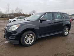 Chevrolet salvage cars for sale: 2016 Chevrolet Equinox LS