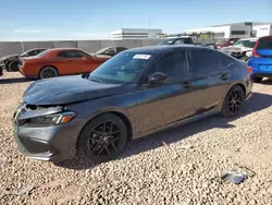 Salvage cars for sale at Phoenix, AZ auction: 2022 Honda Civic Sport