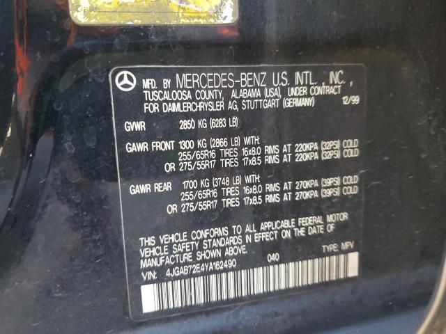 2000 Mercedes-Benz ML 430