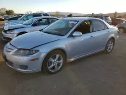 Salvage cars for sale at San Martin, CA auction: 2007 Mazda 6 S