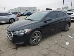 Salvage cars for sale at Chicago Heights, IL auction: 2018 Hyundai Elantra SEL