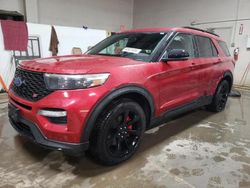 Salvage cars for sale at Elgin, IL auction: 2020 Ford Explorer ST