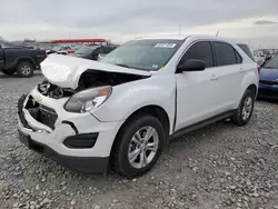 Salvage cars for sale at Cahokia Heights, IL auction: 2017 Chevrolet Equinox LS