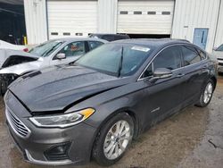 Salvage cars for sale at Montgomery, AL auction: 2019 Ford Fusion SEL