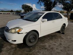 Toyota salvage cars for sale: 2005 Toyota Corolla CE