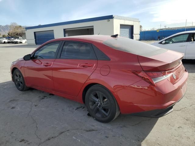 2022 Hyundai Elantra Blue