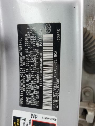 2011 Toyota Camry Base