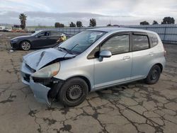 Salvage cars for sale at Martinez, CA auction: 2007 Honda FIT