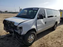 Salvage cars for sale at Fresno, CA auction: 2010 Ford Econoline E350 Super Duty Wagon