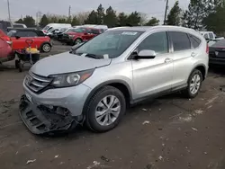 Salvage cars for sale at Denver, CO auction: 2014 Honda CR-V EXL