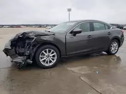 Salvage cars for sale at Grand Prairie, TX auction: 2016 Mazda 6 Sport