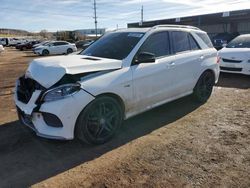 Salvage cars for sale at Colorado Springs, CO auction: 2017 Mercedes-Benz GLE 43 AMG