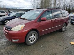 Toyota Sienna xle salvage cars for sale: 2004 Toyota Sienna XLE