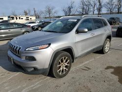 Salvage cars for sale at Bridgeton, MO auction: 2017 Jeep Cherokee Latitude