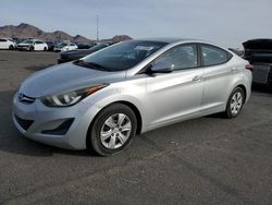 Salvage cars for sale at North Las Vegas, NV auction: 2016 Hyundai Elantra SE