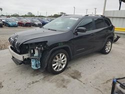 Salvage cars for sale from Copart Corpus Christi, TX: 2016 Jeep Cherokee Limited