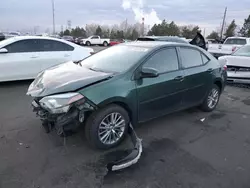 2015 Toyota Corolla L en venta en Denver, CO