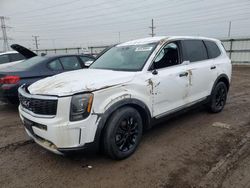 Salvage cars for sale at Elgin, IL auction: 2022 KIA Telluride LX