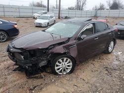 Salvage cars for sale at Oklahoma City, OK auction: 2015 KIA Optima EX