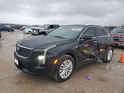 Salvage cars for sale at Houston, TX auction: 2024 Cadillac XT4 Luxury