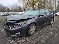 KIA Vehiculos salvage en venta: 2015 KIA Optima LX