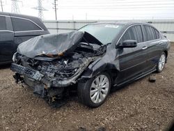 Salvage cars for sale at Elgin, IL auction: 2015 Honda Accord EXL