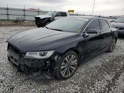 Vehiculos salvage en venta de Copart Cahokia Heights, IL: 2017 Lincoln MKZ Reserve