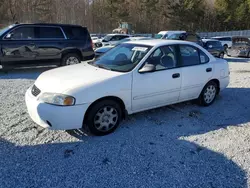 Salvage cars for sale at Gainesville, GA auction: 2002 Nissan Sentra XE