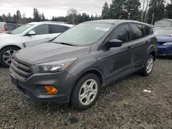 Vehiculos salvage en venta de Copart Graham, WA: 2018 Ford Escape S