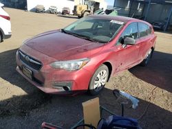 Vehiculos salvage en venta de Copart Brighton, CO: 2018 Subaru Impreza