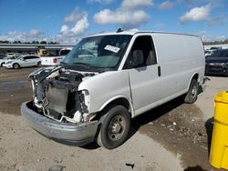 Salvage trucks for sale at Harleyville, SC auction: 2021 Chevrolet Express G2500