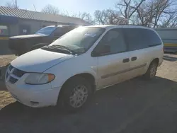 Salvage cars for sale at Wichita, KS auction: 2007 Dodge Grand Caravan SE