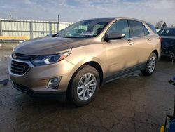 Chevrolet Equinox lt salvage cars for sale: 2018 Chevrolet Equinox LT