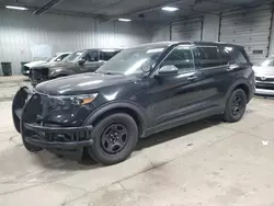 Salvage cars for sale from Copart Franklin, WI: 2020 Ford Explorer Police Interceptor