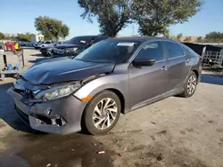 Salvage cars for sale at Orlando, FL auction: 2016 Honda Civic EX