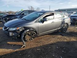 Salvage cars for sale at Chicago Heights, IL auction: 2013 Honda Civic EX