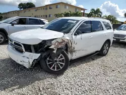 Salvage cars for sale at Opa Locka, FL auction: 2014 Dodge Durango Limited