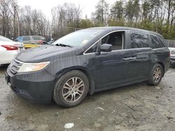 Salvage cars for sale at Waldorf, MD auction: 2012 Honda Odyssey EX