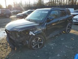 Salvage cars for sale at Waldorf, MD auction: 2022 Chevrolet Trailblazer RS