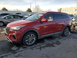 Salvage Cars with No Bids Yet For Sale at auction: 2017 Hyundai Santa FE SE