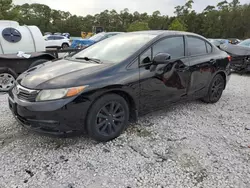 Honda Civic ex salvage cars for sale: 2012 Honda Civic EX