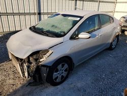 Salvage cars for sale at Walton, KY auction: 2016 KIA Forte LX