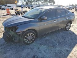 Salvage cars for sale at Loganville, GA auction: 2018 Nissan Sentra S