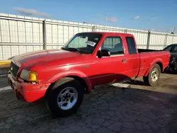 Salvage cars for sale at Dyer, IN auction: 2001 Ford Ranger Super Cab