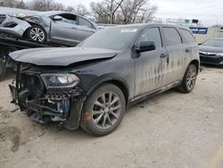 Salvage cars for sale at Wichita, KS auction: 2014 Dodge Durango SXT