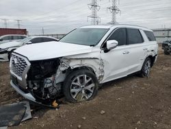 Salvage cars for sale at Elgin, IL auction: 2022 Hyundai Palisade SEL