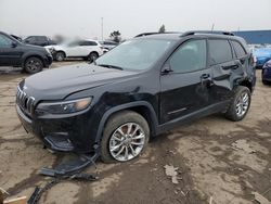 Jeep salvage cars for sale: 2022 Jeep Cherokee Latitude LUX