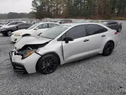 Salvage cars for sale at Fairburn, GA auction: 2021 Toyota Corolla SE